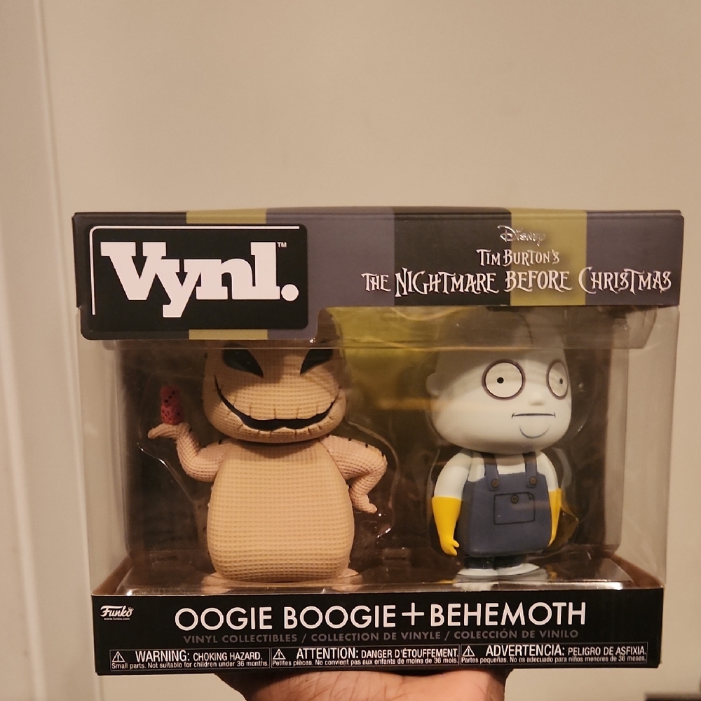 Funko Vynl Oogie Boogie and Behemoth 2 Pack Figures